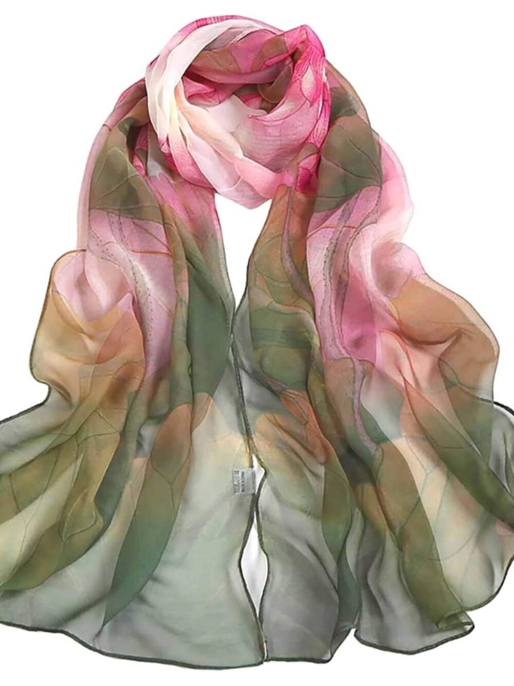 Scarfs for Women Lightweight Fashion Scarves Print Floral Pattern Scarf Shawl Wr